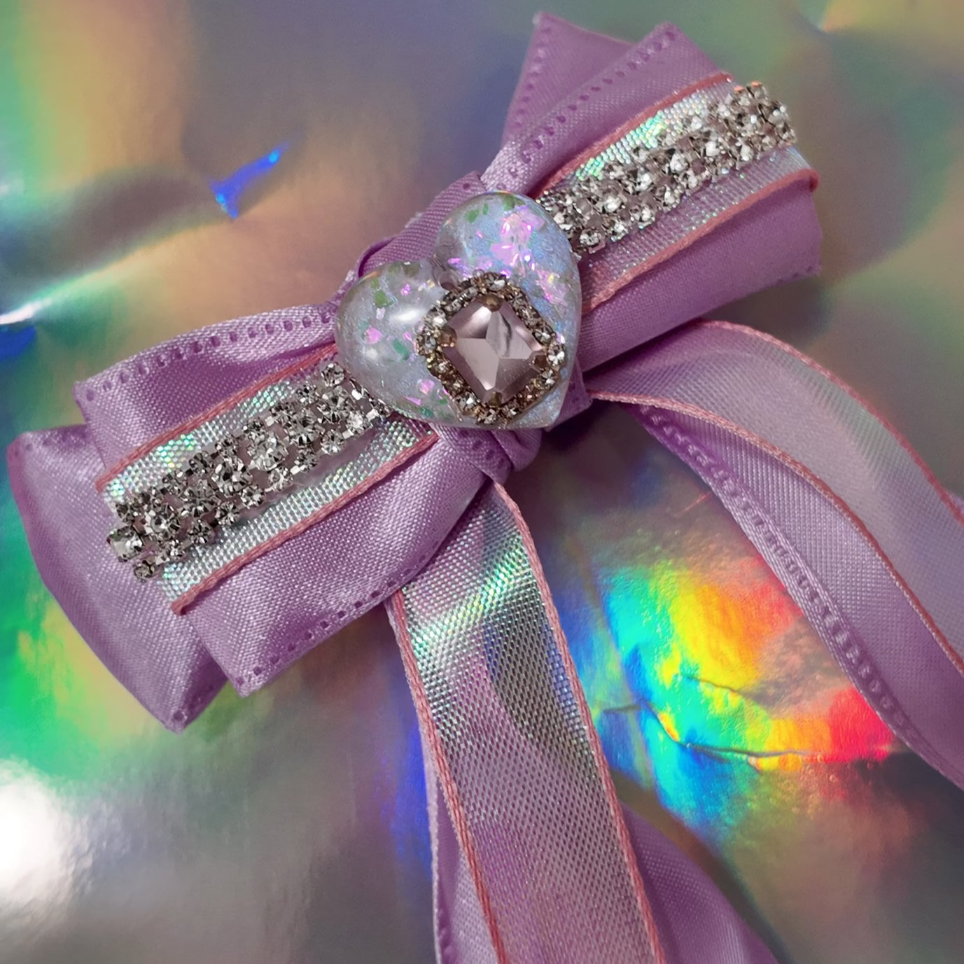 Plum Rave Bae Ribbon